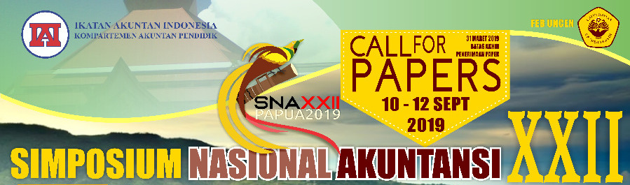 SIMPOSIUM NASIONAL AKUNTANSI XXII