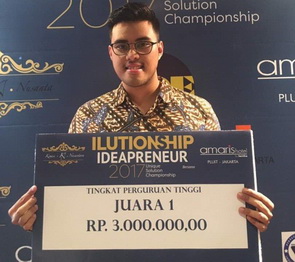 Juara 1 Ilutionship Ideapreneur 2017