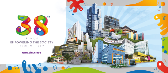 Happy Birthday BINUS University 38th
