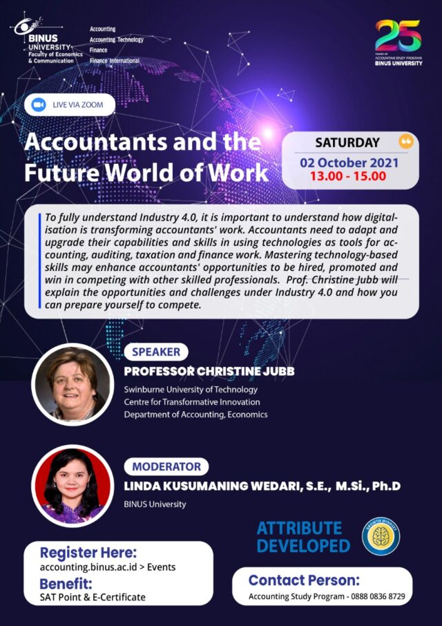 Accounting – International Seminar – Accountants and The Future World ...