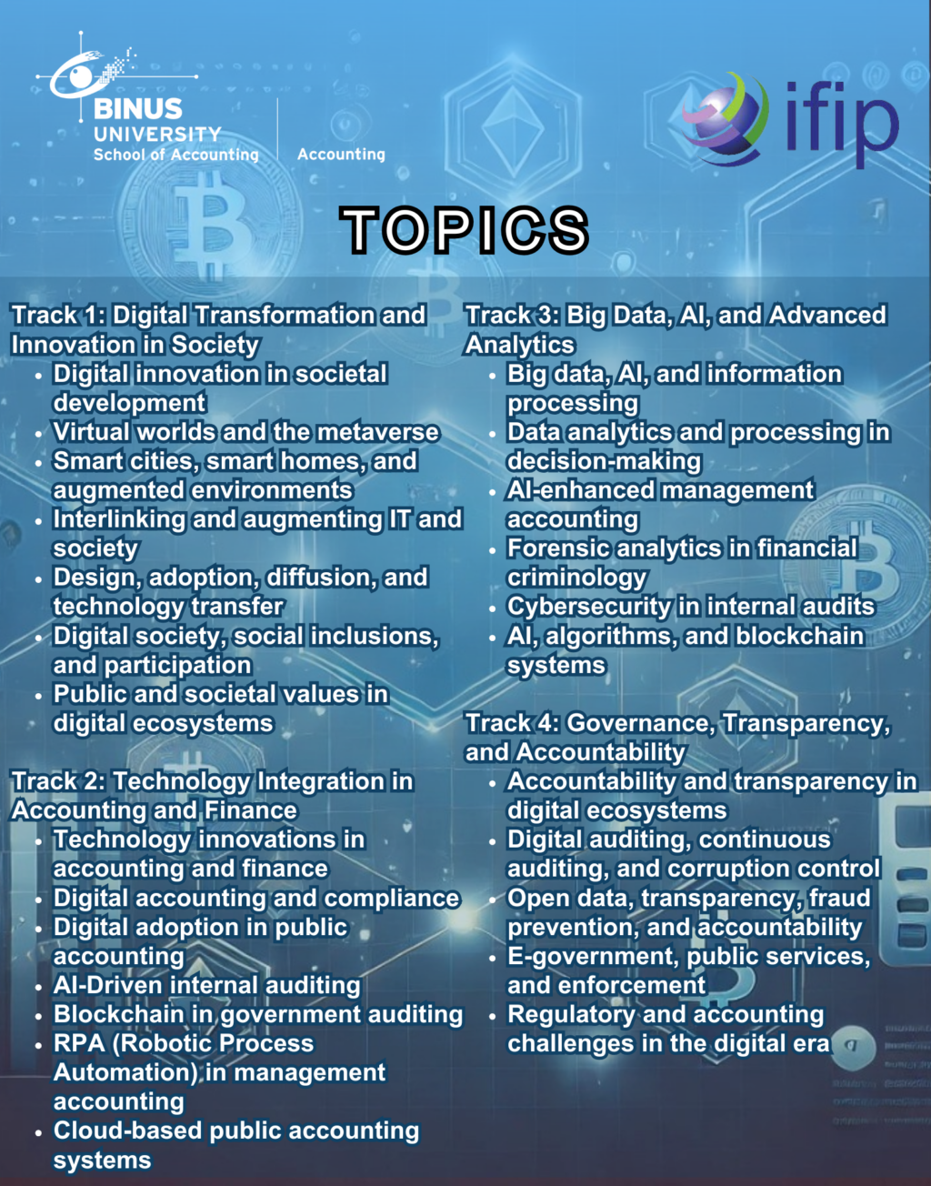 Topics Ifip 2025