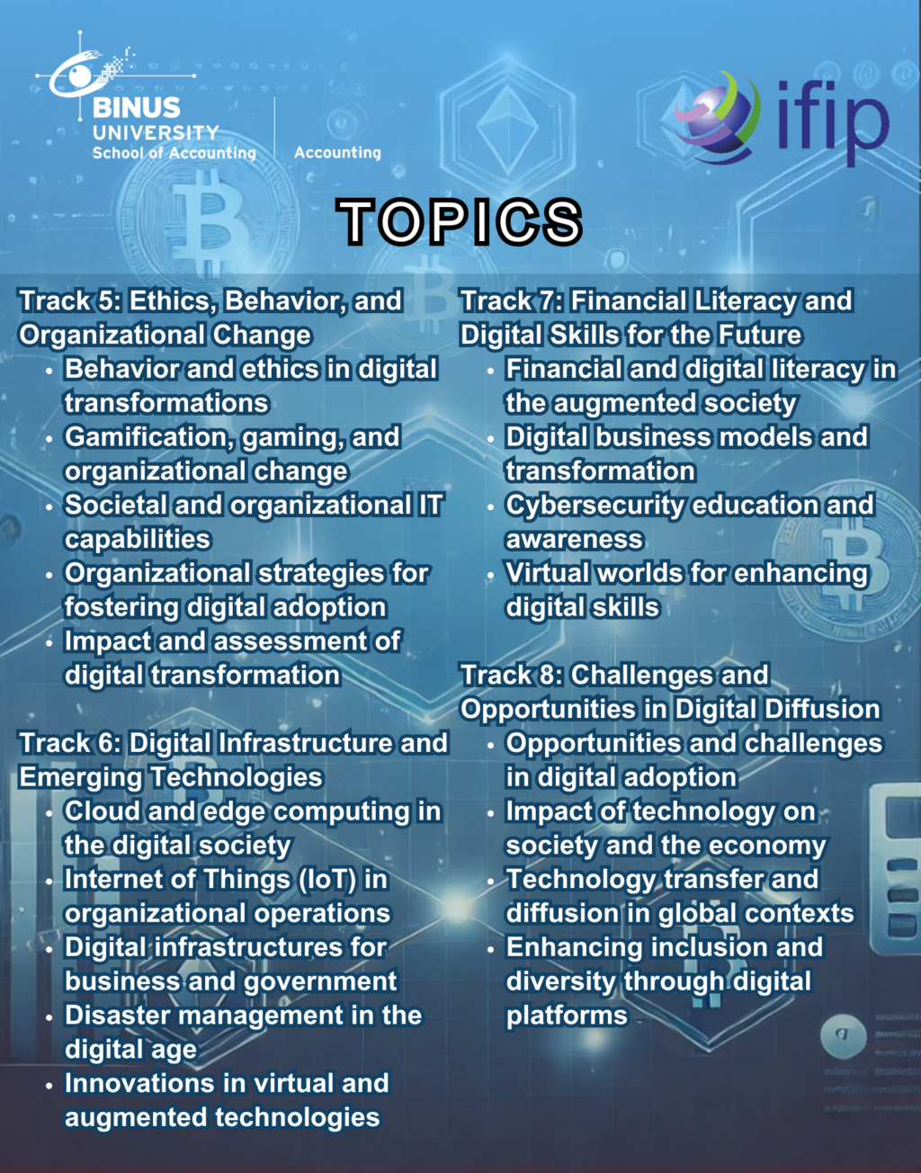 Topics Ifip 2025