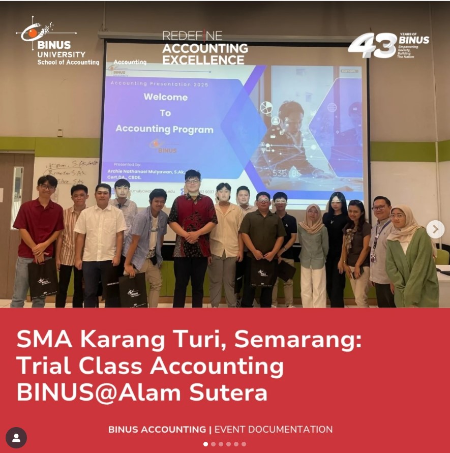 SMA Karang Turi, Semarang – Trial Class