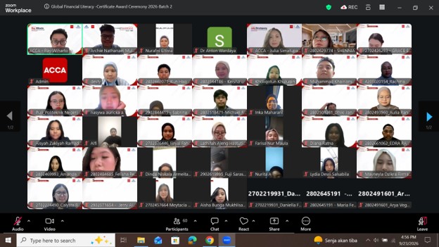 Global Financial Literacy: Mempersiapkan Mahasiswa Accounting BINUS Dalam Berdaya Saing Melalui ACCA dan Wardaya Global